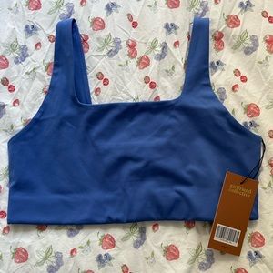 NWT Girlfriend Collective Blue Sports Bra